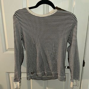 Navy and White Stripe Ralph Lauren Sweater